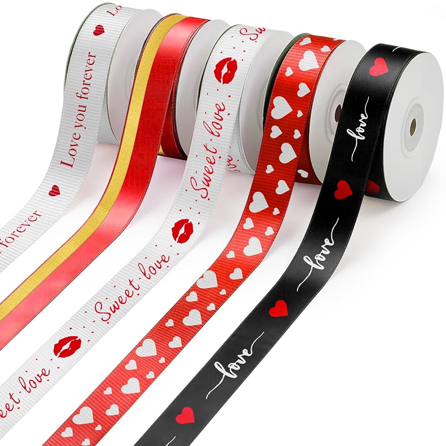 Amazon.com: KatchOn, Grosgrain Love Wired Ribbon - 30 Yards